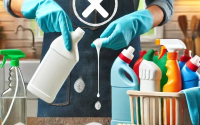 Najczęstsze błędy przy używaniu środków czystości – jak ich unikać?